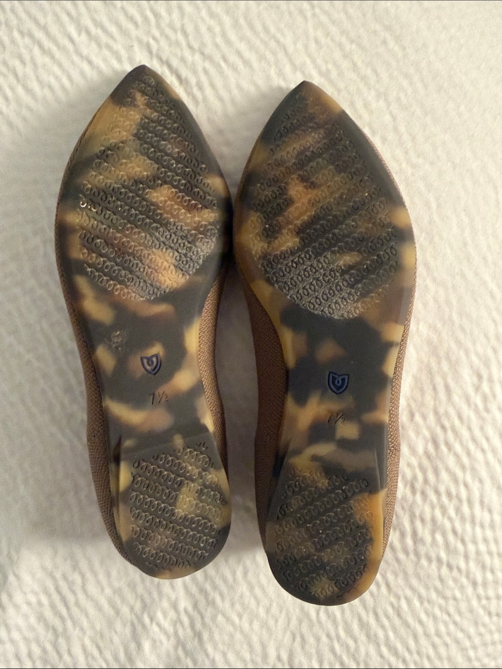 Rothy’s The Point II Knit Flats - Portobello Taupe Brown - Picture 4 of 4